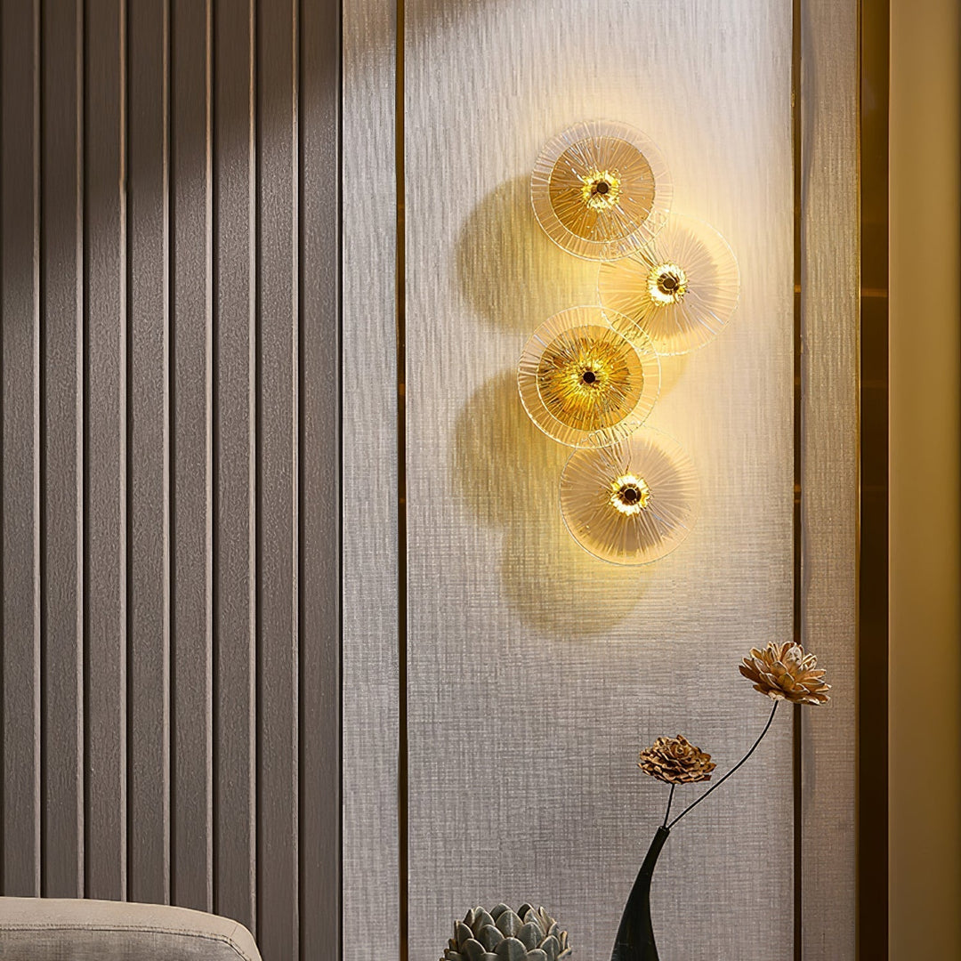 BowLift | Zen Style Lotus Wall Lamp for Harmonious Interiors