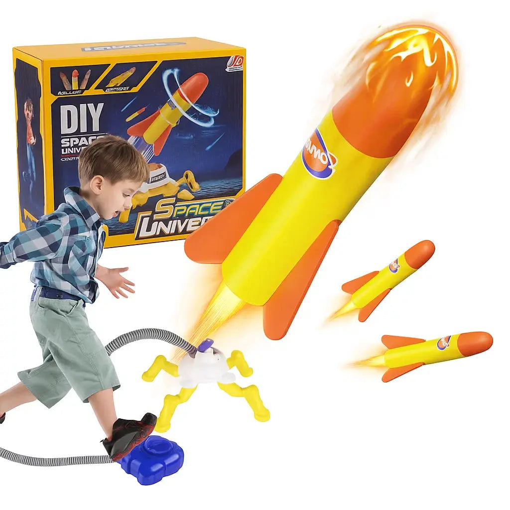 BowLift | Air-operated double rocket launcher for children