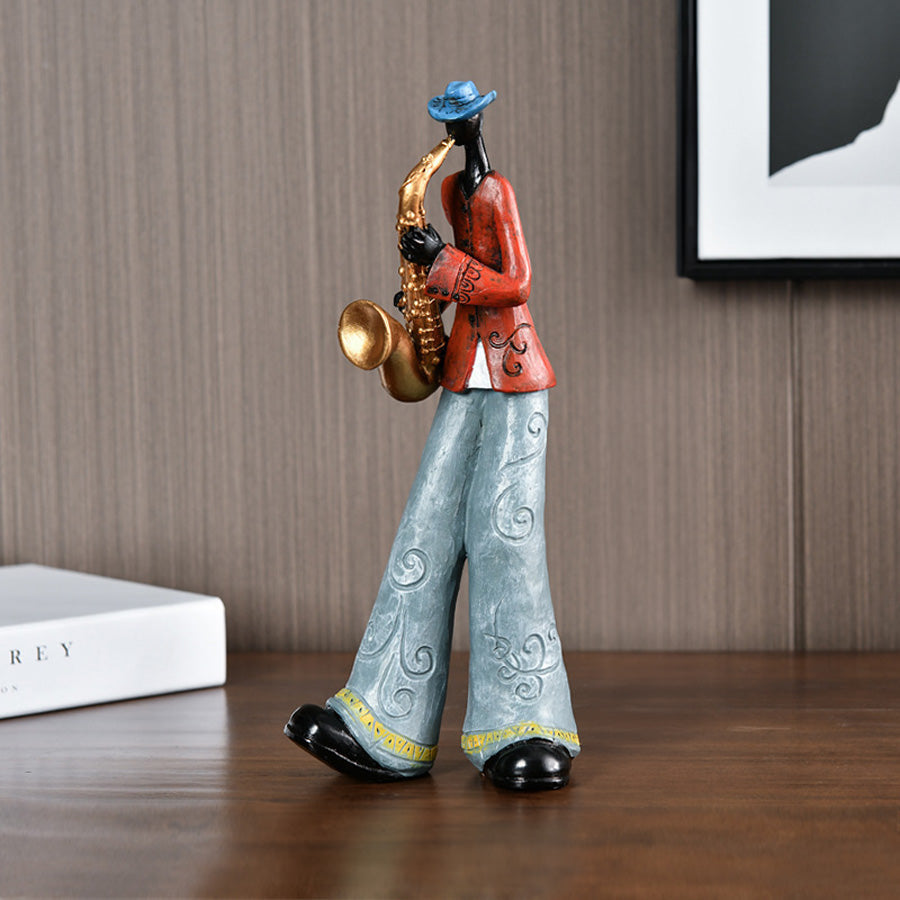 BowLift | Wall Art Resin Jazz Musician Sculpture