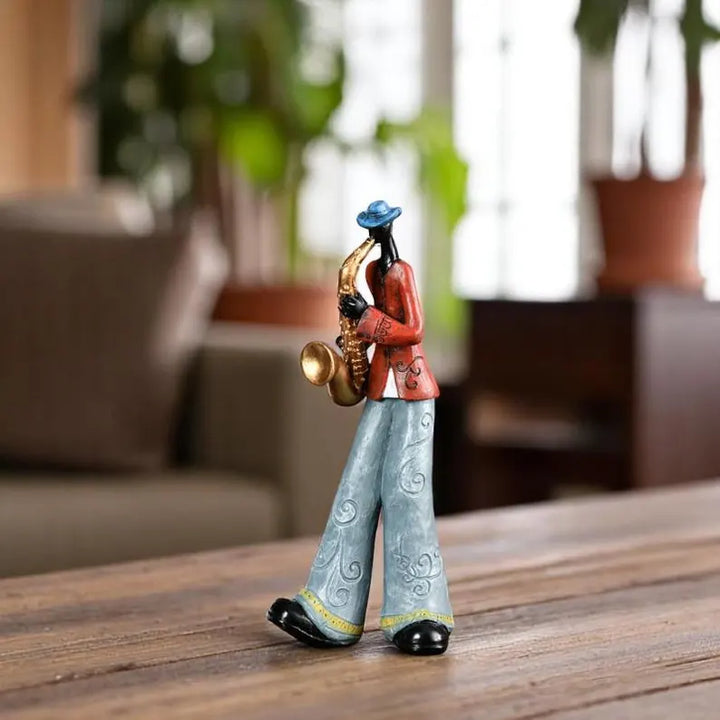 BowLift | Wall Art Resin Jazz Musician Sculpture