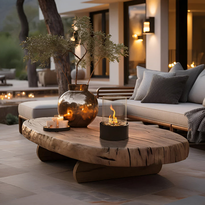 BowLift | Lujolux Table Fireplace – Stylish Bio-Ethanol Fireplace for Coziness and Warmth