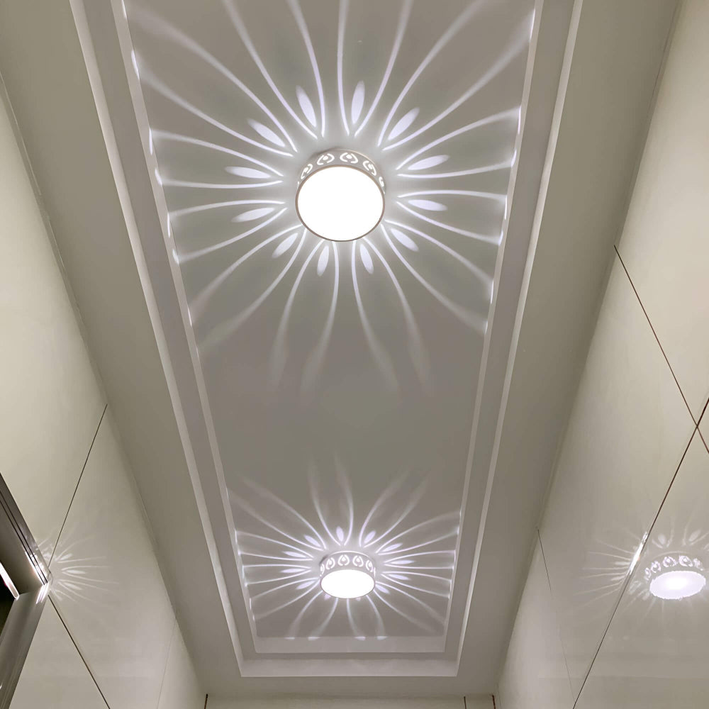 BowLift | LumiForm – Minimalist LED Ceiling Light with Soft Warm Glow