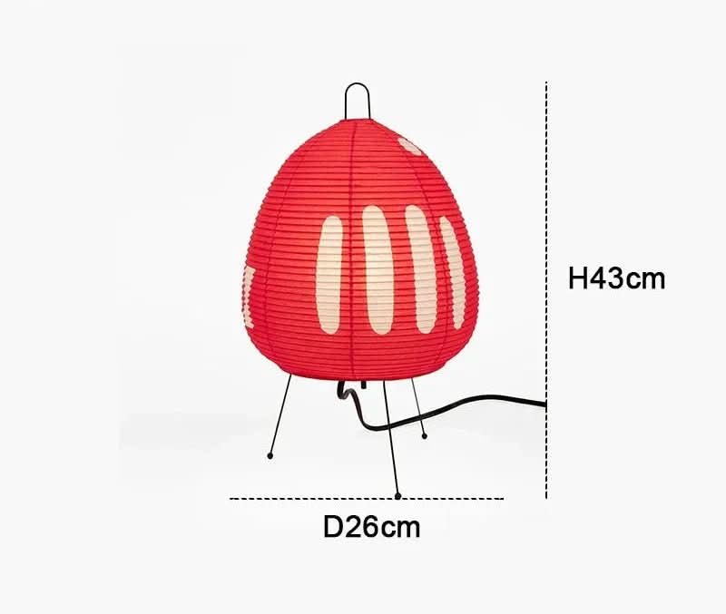 BowLift | Stylish rice paper table lamp in Japanese design
