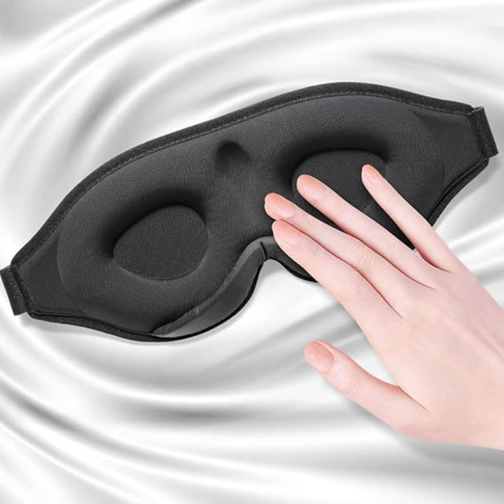 LumiShade Darkening Sleeping Mask | Light Blocking Comfort - for Shift Workers - Travelers - Light Sensitive Sleepers Bowlift