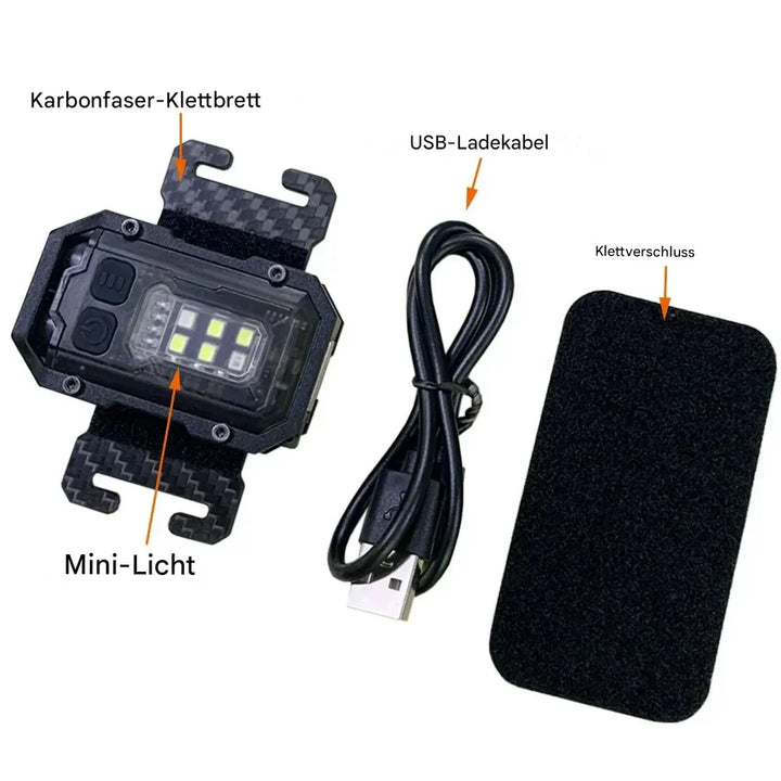 BowLift | Magnetic LED Flashlight with Carry Holder – Hands-free Work Light for Outdoor and Repairs