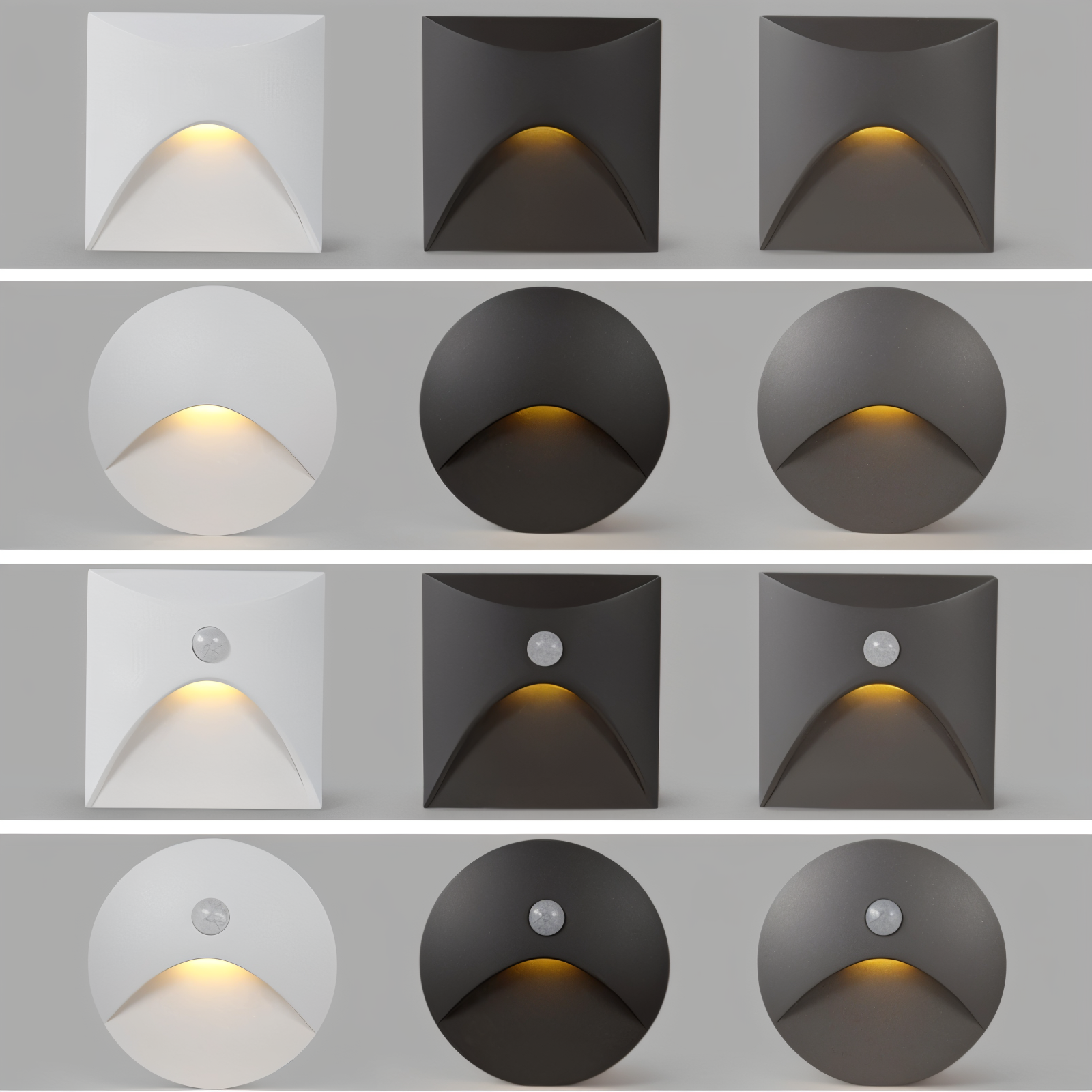 BowLift | LuminiPath LED Wall Light – Waterproof IP65 Motion Sensor Indoor & Outdoor Wall Lamp