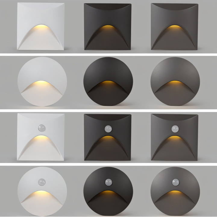 BowLift | LuminiPath LED Wall Light – Waterproof IP65 Motion Sensor Indoor & Outdoor Wall Lamp