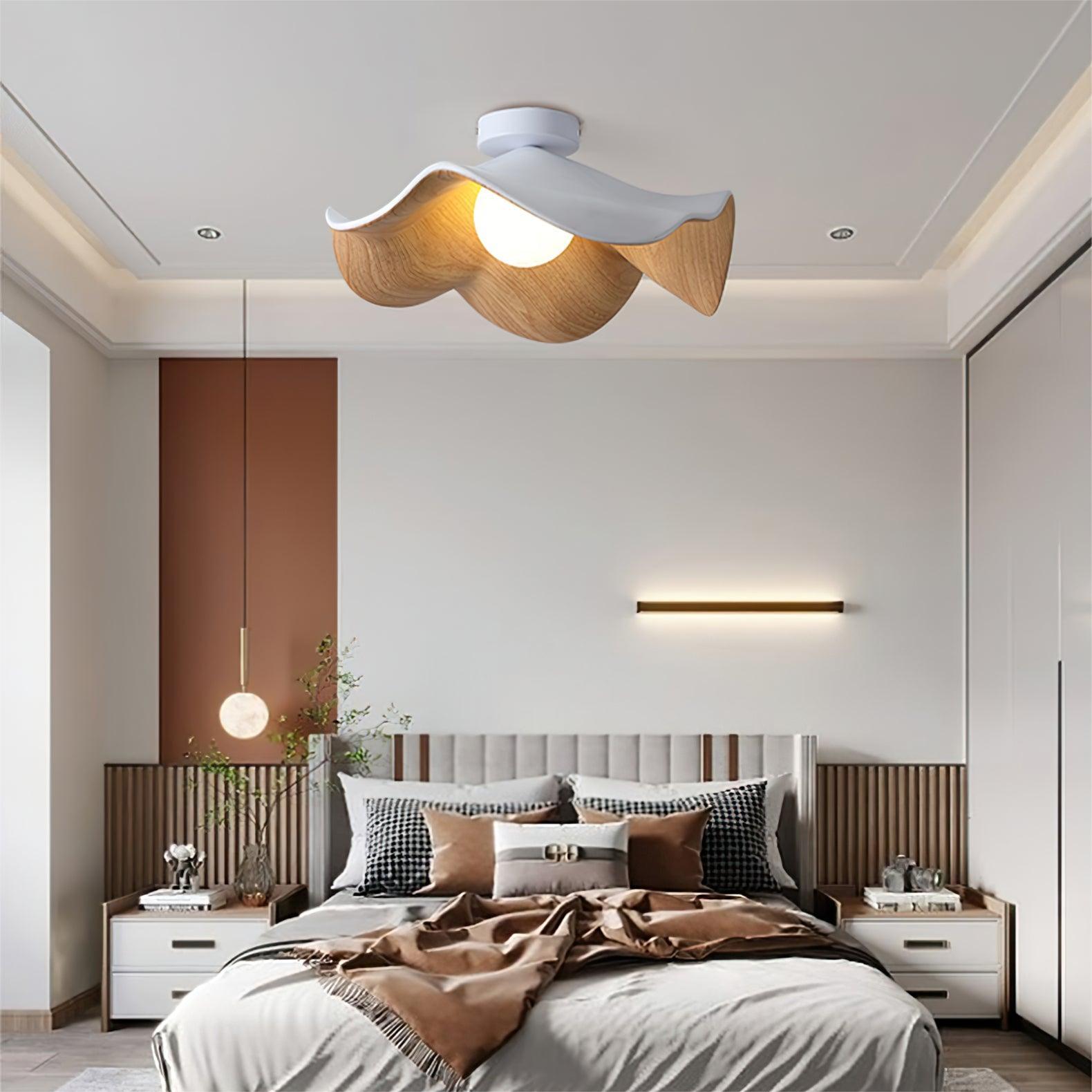 BowLift | Elegant Wooden Ceiling Lamp with Scandinavian Inspiration