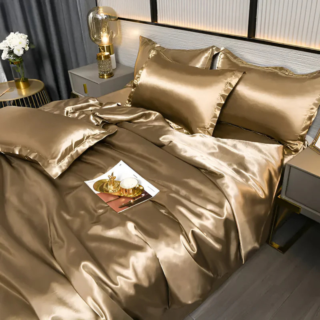 BowLift | Luxurious Silk Bedding 135x200 | Breathable Set