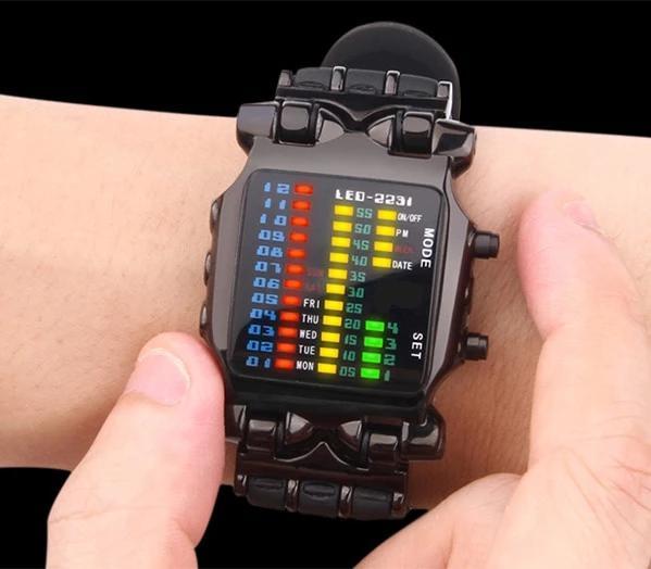 BowLift | Luxury Watches Men Fashion Rubber Strap LED Digital Watch Men Waterproof Sports Military Watches Relogios Masculino