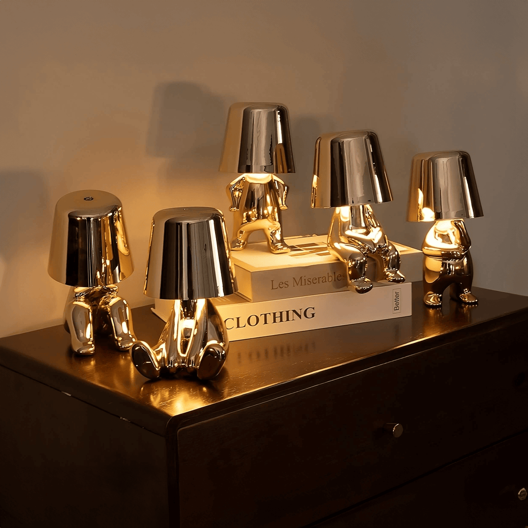 Playful Dimmable Table Lamp - LumoPals | Bowlift