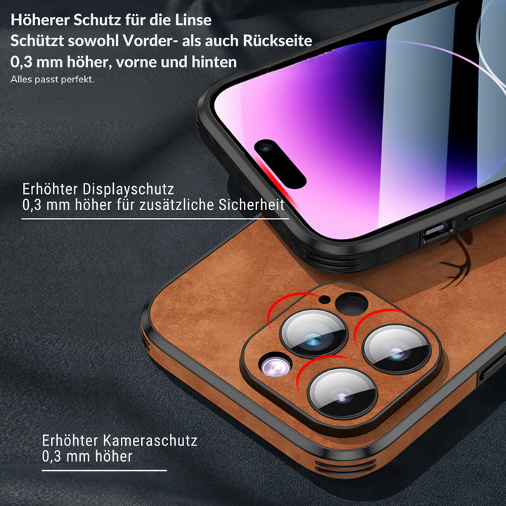 BowLift | Deer - Luxury Leather iPhone Case with Stylish Design and Shockproof Protection