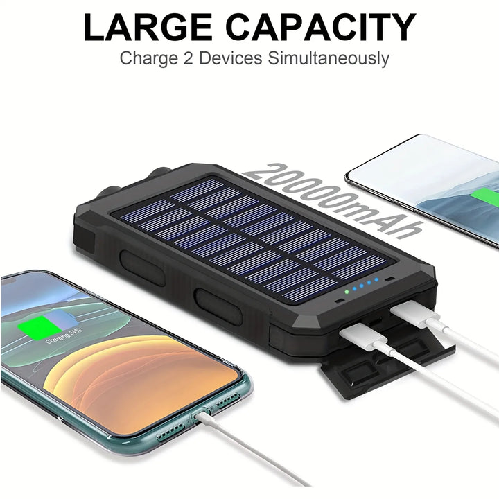 PowerFlash Portable – Solar Powered Rechargeable Device Bowlift