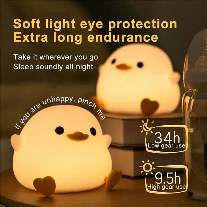 Enten-Nightlight | Charming Nightstand Light | Bowlift