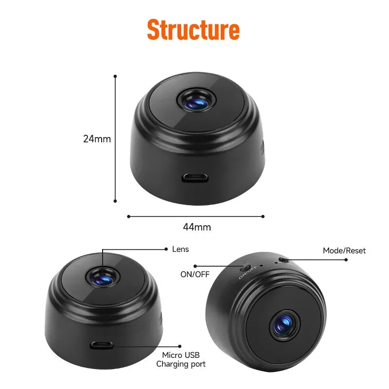SensorCam – Advanced WiFi Security Camera Bowlift