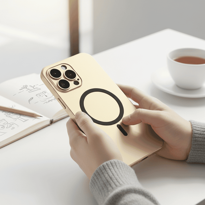 BowLift | Slim magnetic metal case for iPhone