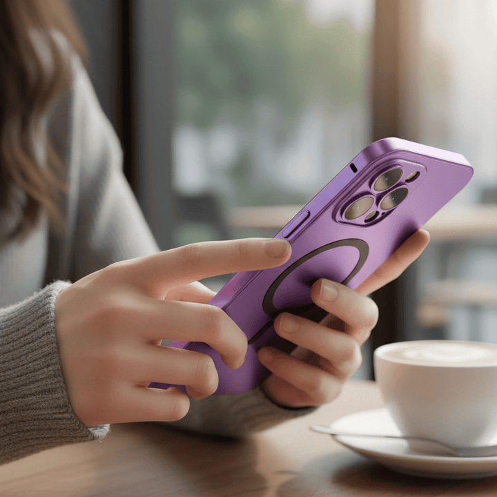 BowLift | Slim magnetic metal case for iPhone