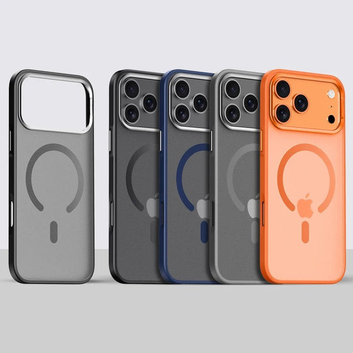 BowLift | Ultra-thin matte MagSafe case with metal edge finish