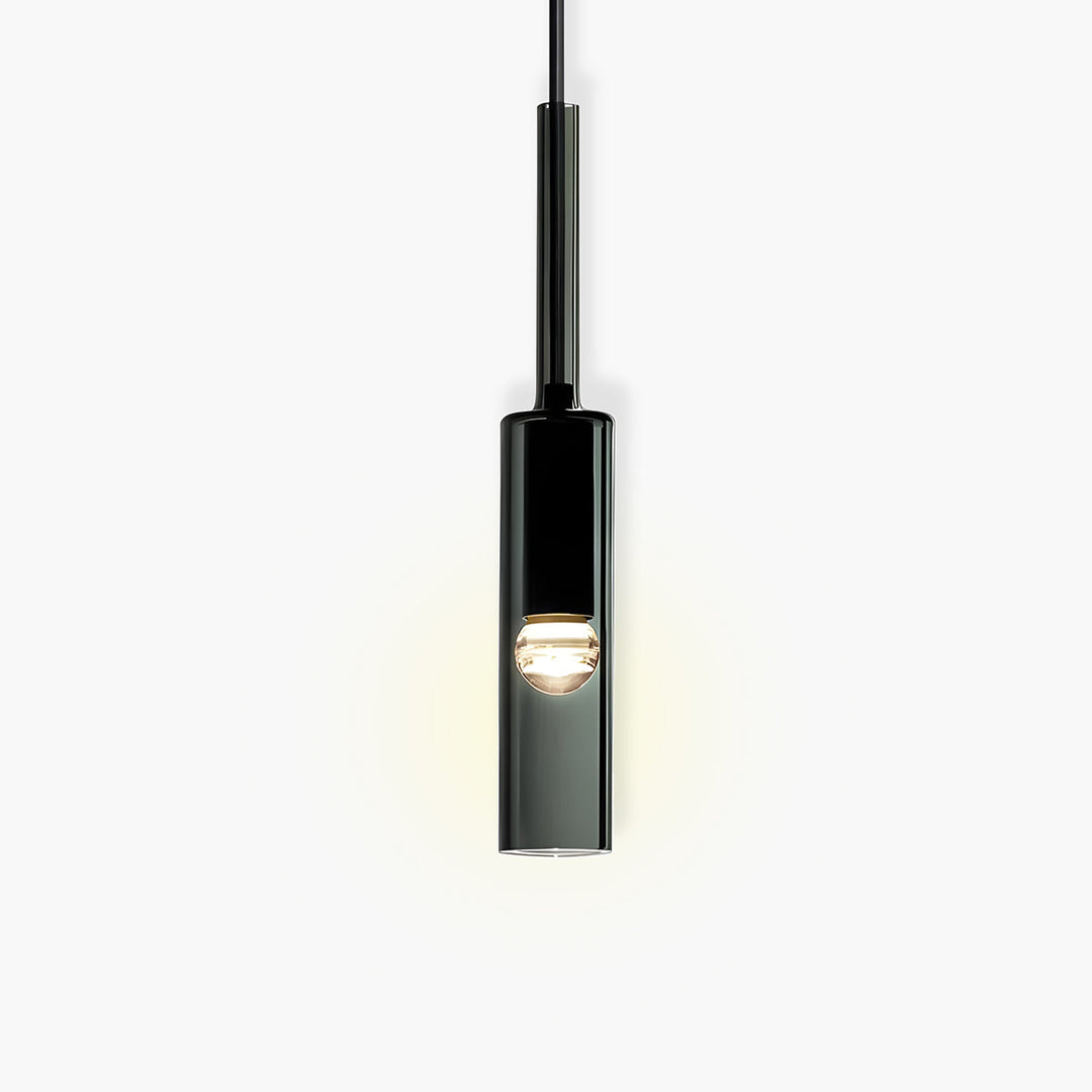 Pendant light made of smoked glass – Elegant design with sparkling light effects | Perfect for living room | Bowlift