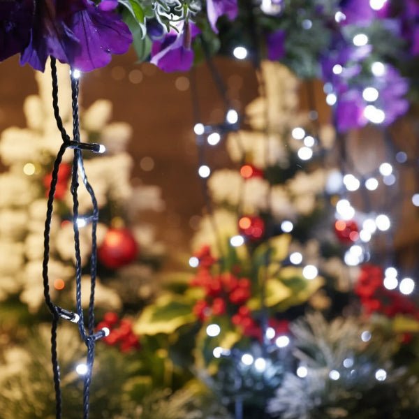 BowLift | Solar LED Garland with 300 Lights, 8 Modes, IP65 Weatherproof