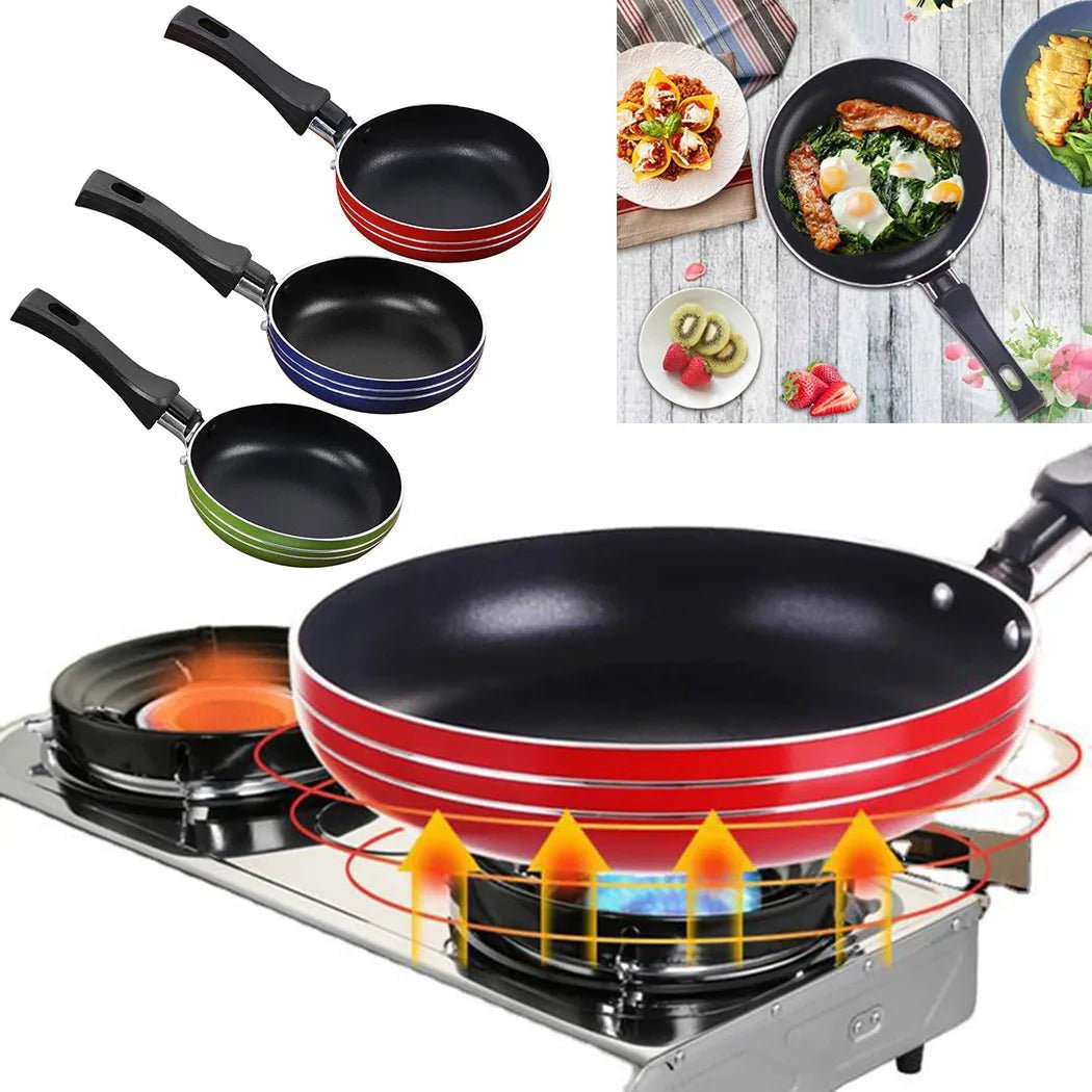 BowLift | Non-stick coated mini frying pan set made of stainless steel for healthy cooking