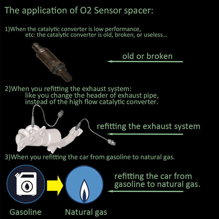 BowLift | O2 Sensor Adapter to prevent engine warning lights