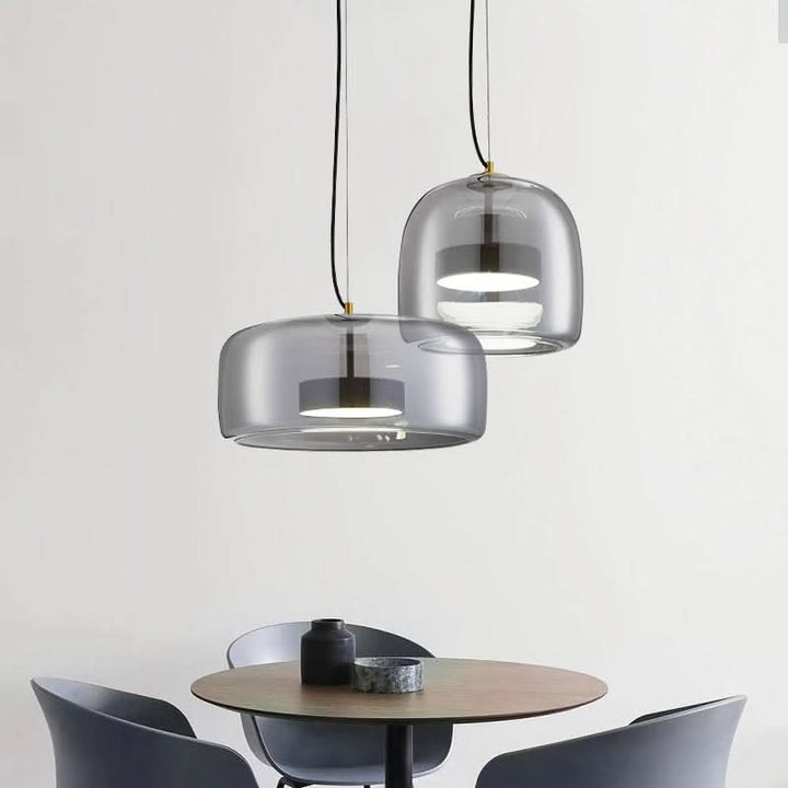 BowLift | Modern Glass Hotel-Style Pendant Light