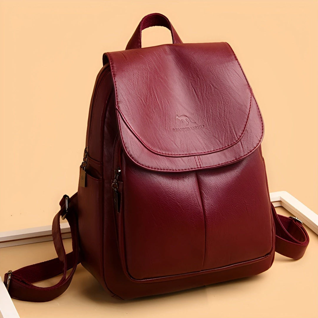 Women's Leather Backpack – Elegant and Practical | Perfect for Everyday and Office | Bowlift