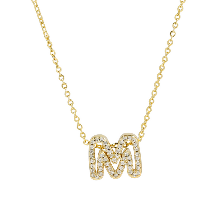 BowLift | Dazzling Diamond Initial Necklace