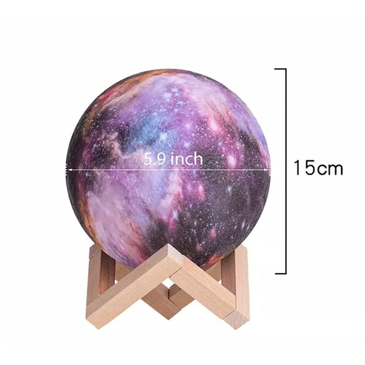 Moon lamp -16 colors - LED - with touch function and remote control | Bowlift