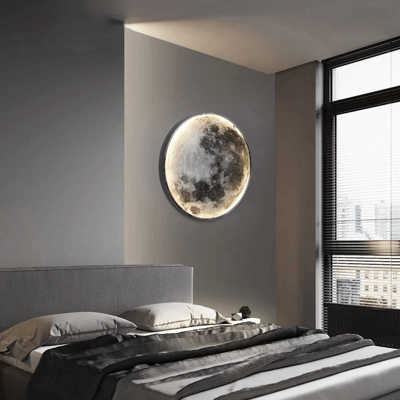 Moon Lamp | Atmospheric Wall Lighting | Comfortable Night Light | Bowlift