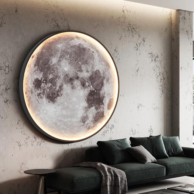 Moon Lamp | Atmospheric Wall Lighting | Comfortable Night Light | Bowlift