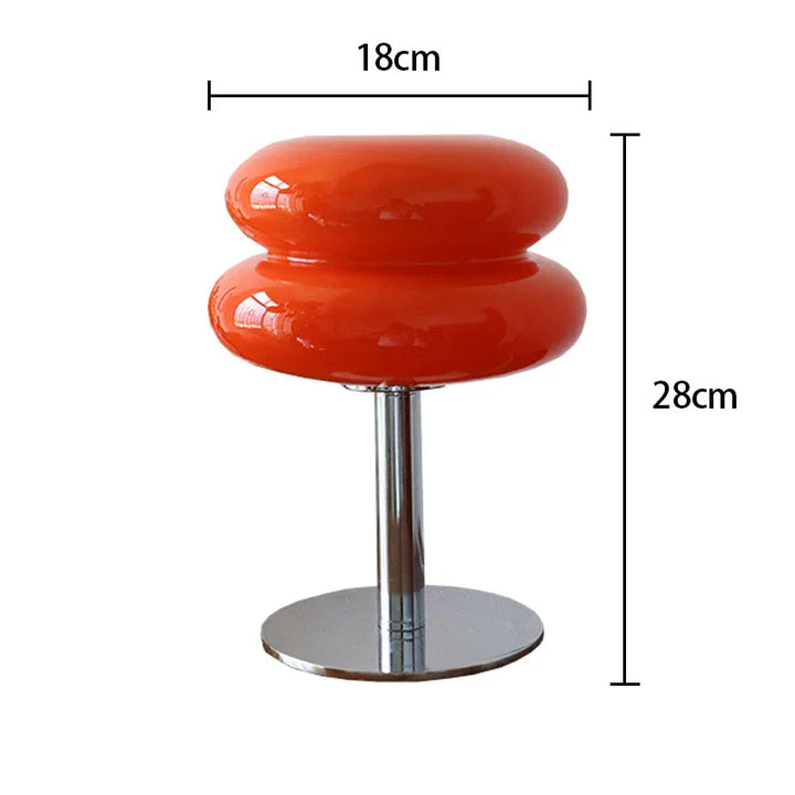 Macaron Glass Table Lamp – Modern Mood Light for Interiors | Bowlift