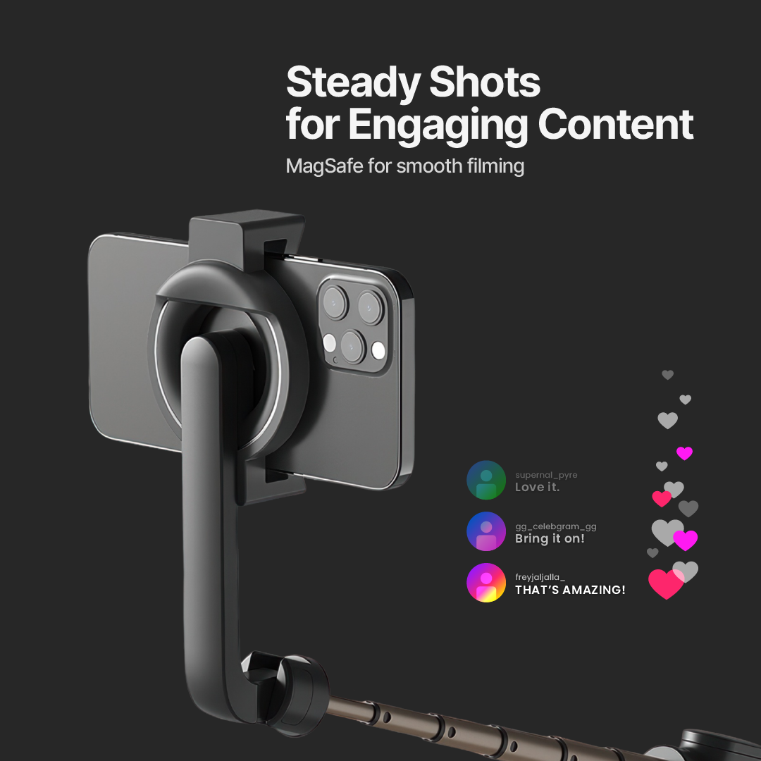 BowLift | iPhone Tripod with Wireless Remote | for Content Creators