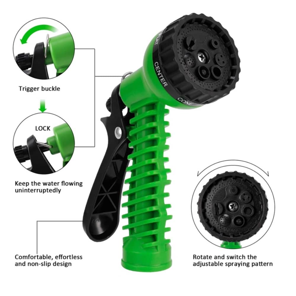 Magic Hose Flex Garden Hose / Water Hose - green or blue - various lengths - | Bowlift