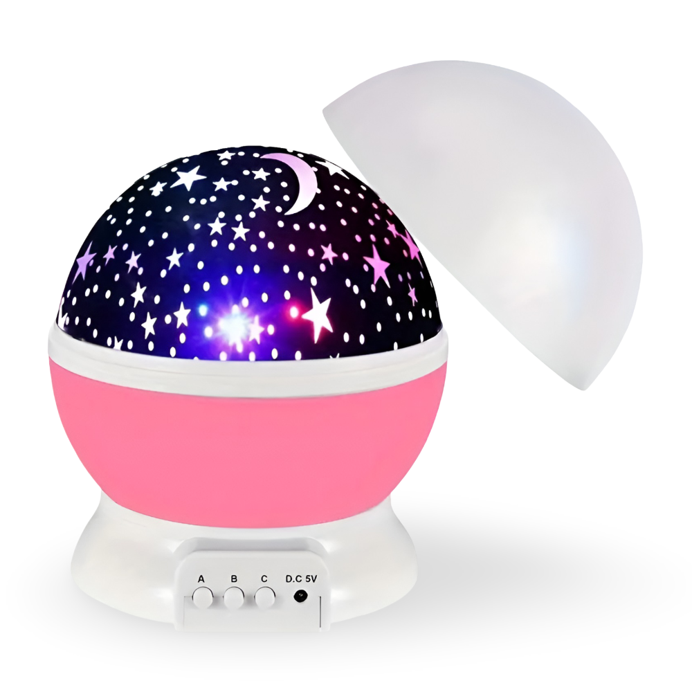 BowLift | Star Projector Night Lamp with Rotatable Sky Design