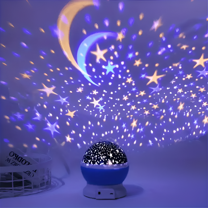 BowLift | Star Projector Night Lamp with Rotatable Sky Design