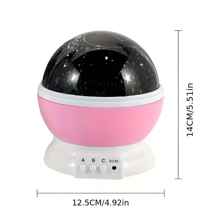 BowLift | Star Projector Night Lamp with Rotatable Sky Design