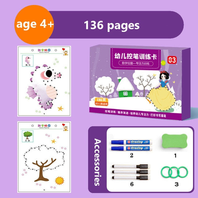 Educational Writing Notebook for Children Bowlift