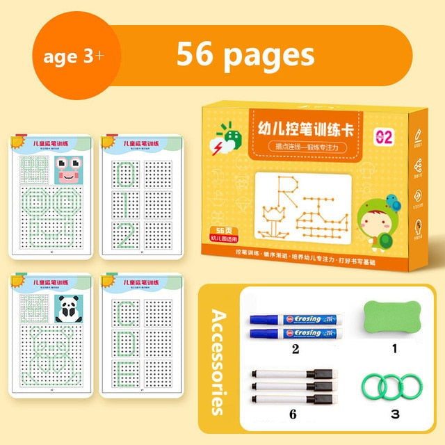 Educational Writing Notebook for Children Bowlift