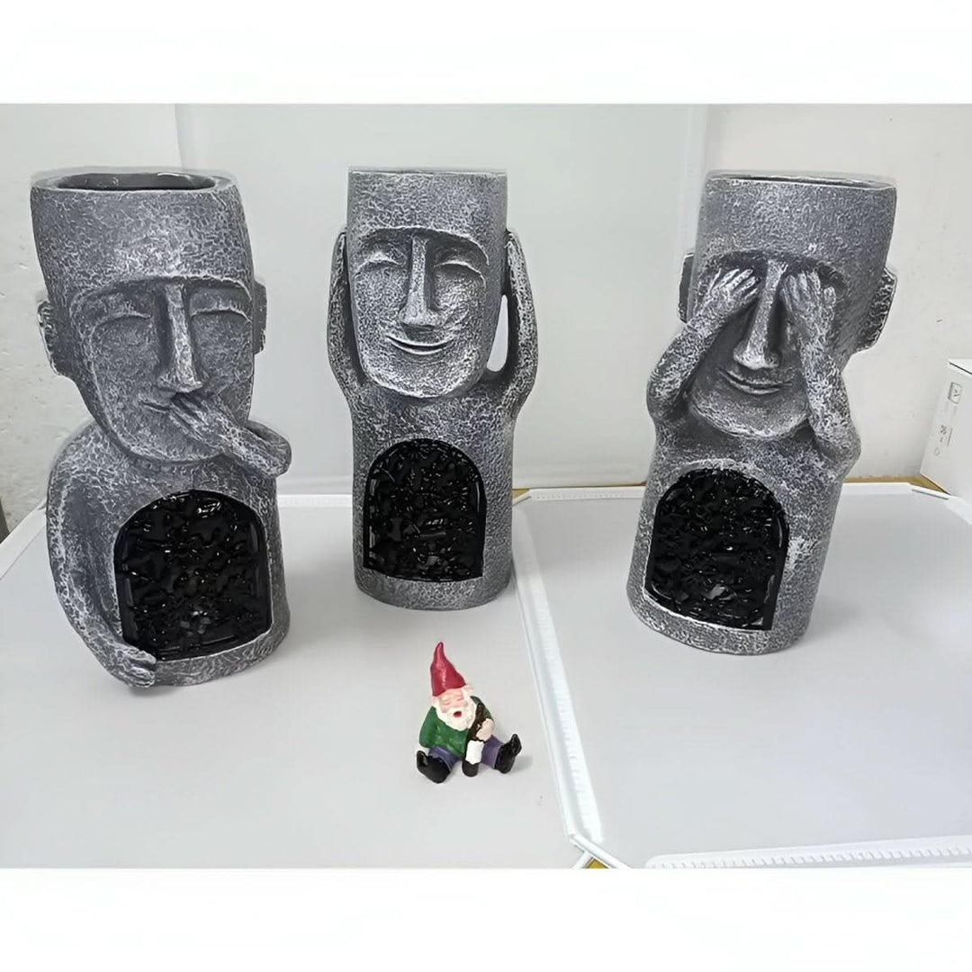 BowLift | Solar-Resin Garden Statues for Enchanting Atmosphere