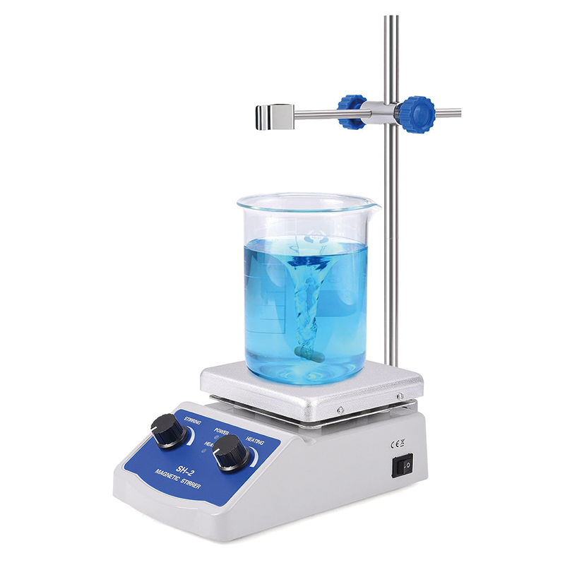 BowLift | Magnetic Stirrer, 100-2000 RPM Stirrer, 1000ml Mixing Capacity Laboratory Magnetic Stirrer Hotplate, Max 520°F Hotplate