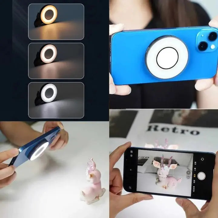 BowLift | Magnetic Phone Lamp | Portable LED for Perfect Lighting
