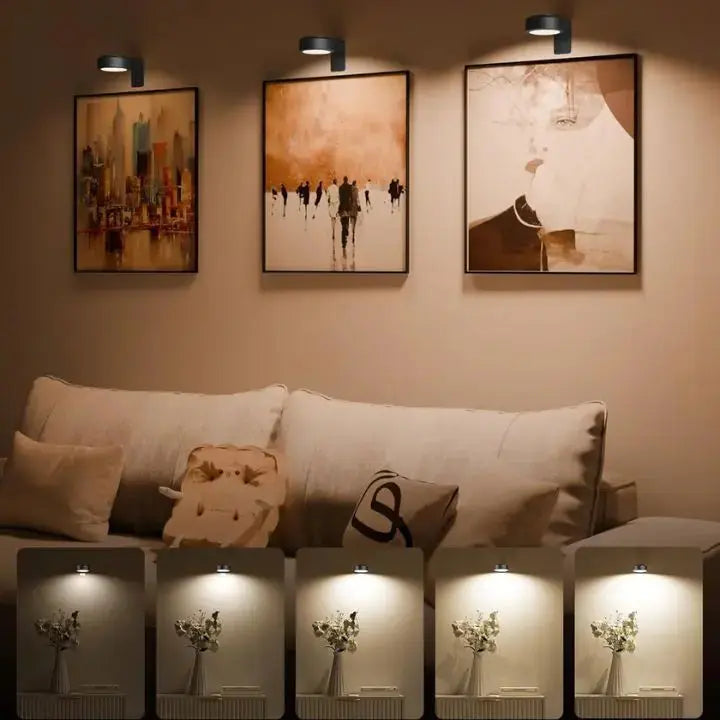 BowLift | Wireless LED Picture Light – Perfectly Showcases Your Art