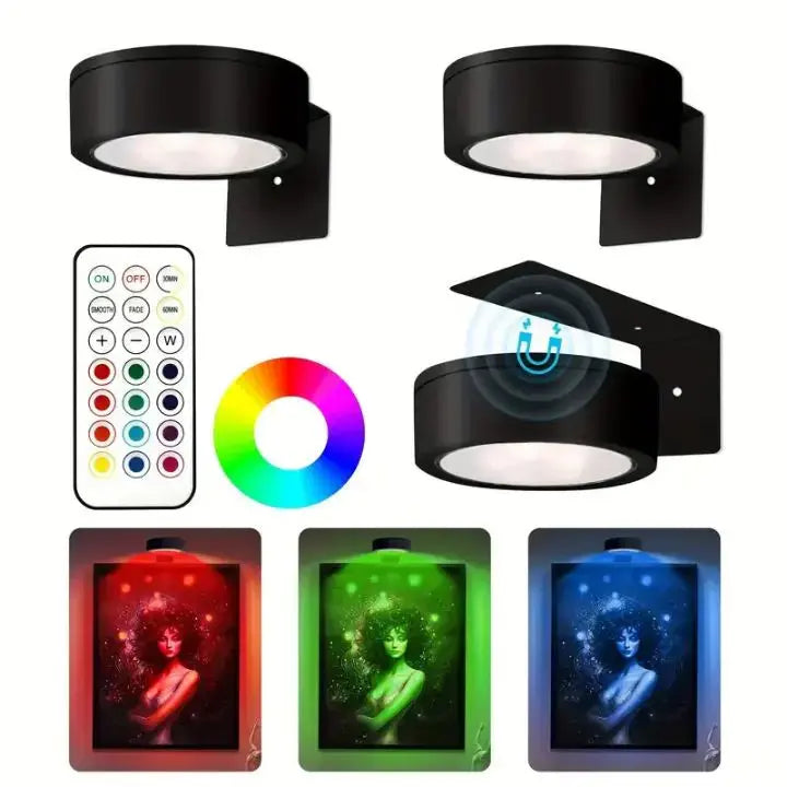 BowLift | Wireless LED Picture Light – Perfectly Showcases Your Art