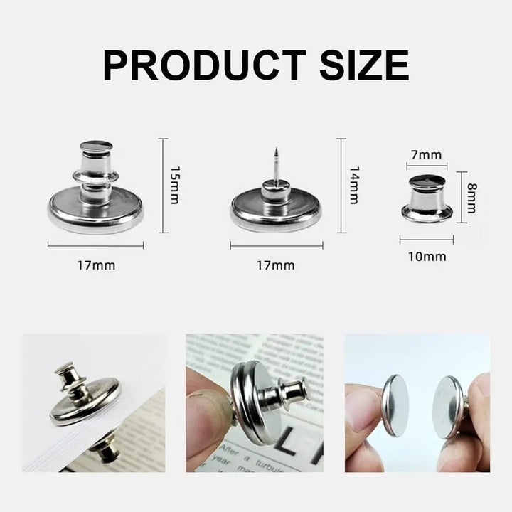 BowLift | Magnetic Curtain Clips – Lightproof Clips made of Durable Alloy