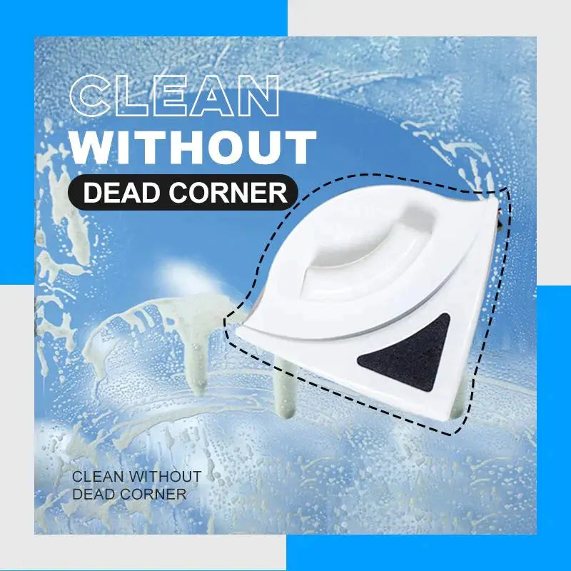 BowLift | Magnetic Triangle Window Cleaner – safe double cleaning