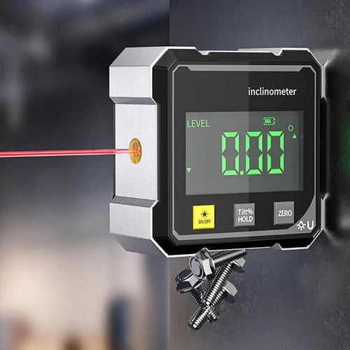 BowLift | Precision Angle Meter AnglePro – Magnetic Digital Laser Level