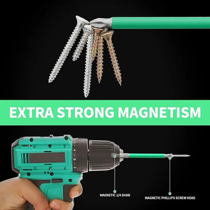 BowLift | Magnetic Screwdriver Drill Bit Set (6 Pieces)