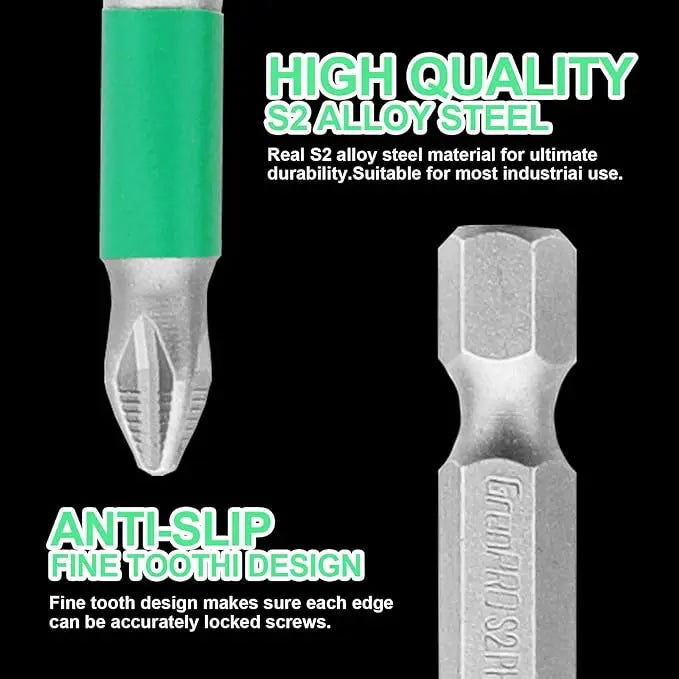 BowLift | Magnetic Screwdriver Drill Bit Set (6 Pieces)